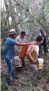 Colonia Victoria : Incendio en zona del Puerto cerca al Rio Paraná