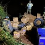 Prefectura decomisó un cargamento de mercadería ilegal en cercanias del río Paraná